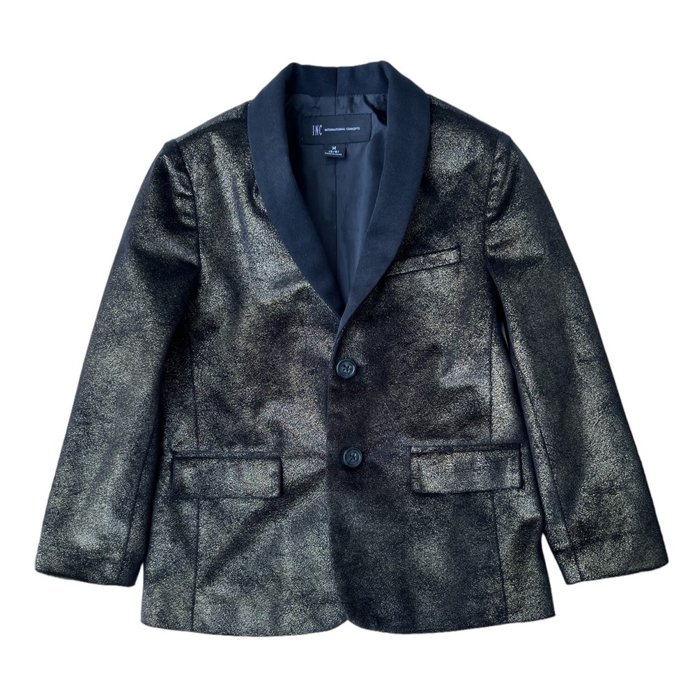 INC International Concepts Boys Formal Velvet Blazer
